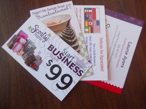 Multiple business cards